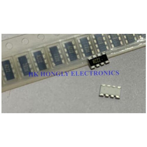 100PCS 1206X4 5% 8P4R 1K 2.2K 2.7K 3.3K 3.9K 4.7K 6.8K 10K .. 100K A102 A222 A272 A332 A392 A472 A682 A103 SMD Network Resistor