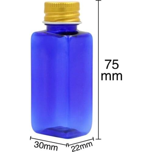 100pc 30ml Empty Small Sample Cosmetic Bottles With Screw Aluminum Cap,Travel Size PET Bottles ,Sample Bottles,Lotion Bottle