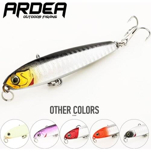 75mm/10g Fishing lure minnow hard lure heavy sinking lure hard bait lure wobbler winter bait Isca Artificial Crankbait