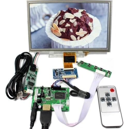 H DMI LCD Controller Board With 8inch 1024x600 ZJ080NA-08A LCD With Touch Panel