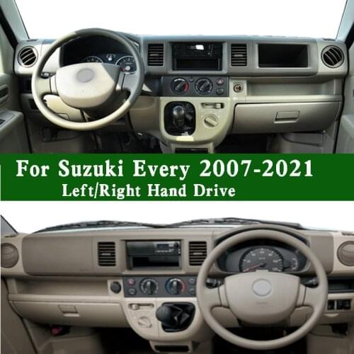 Fits Suzuki Every DA64 0.7 Landy 2007-2021 Dashmat Dashboard Cover Pad Dash Mat Carpet Suede Leather Left Right Hand Drive