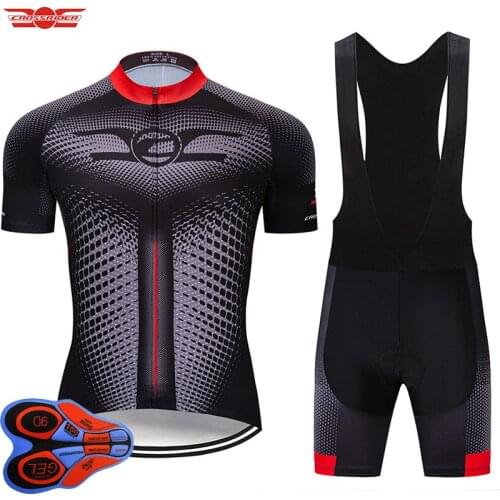 2022 New i2022 Cycling Jersey Bib Set MTB Uniform Bicycle Clothing Quick Dry Bike Clothes Roadbike Wear Mens Short Maillot Culot