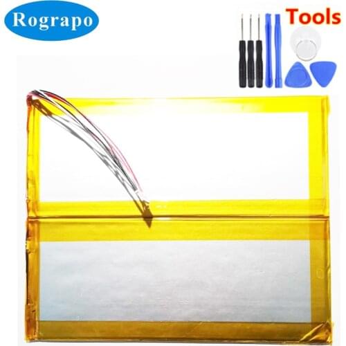 New Battery For Jumper Ezbook X4 NV-2874180-2S Smart E17 MT133 Smartbook 133S Tablet Accumulator 7.6V Batterie 7-wire Plug+tools