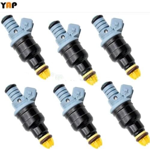 NEW Fuel Injector (6) FOR FITBMW 3 5Series Z1 E30 E34 325i 525i 2.5L L6 0280150715 9250930006 1986-1993