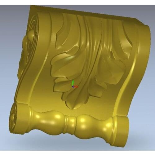 New high quality 3D MDOEL stl file for cnc relief 3D bracket_2