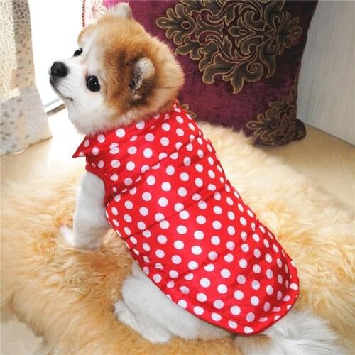Dog Clothes Winter Warm Pet Dog Jacket Coat Puppy Chihuahua Clothing Hoodies For Small Medium Dogs Puppy Yorkshire Outfit S-XXL