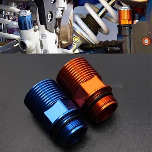 Orange/Blue Rear Brake Reservoir Extender For K M Husqvarna TC/FC/TE/FE/FE S 2014-2016 TC 125 2014-15 FC 2014-15 Husaberg TE125