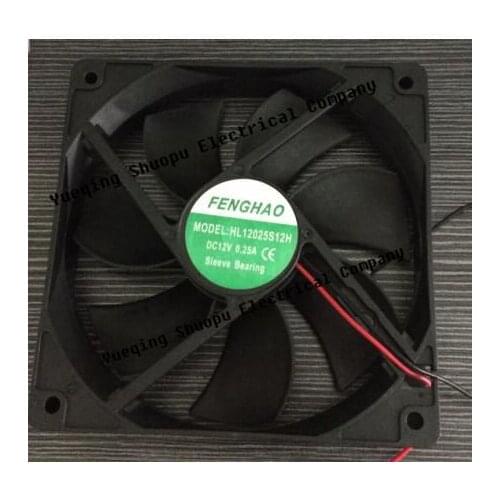 Axial ac fan 120x120x25 Cooler Cooling Fan 120*120*25 Genuine Power 12025 12V Radiator Fan
