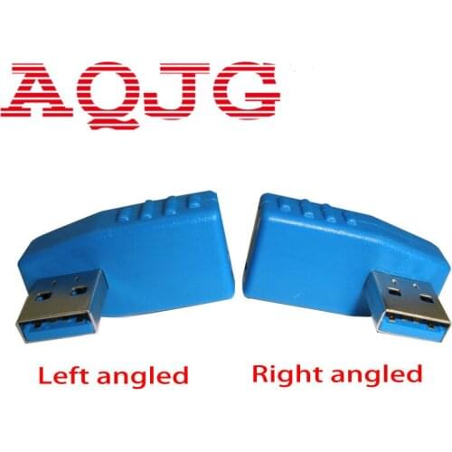 USB 3.0 Right Left angle 90 degree Male To A Female Adapter Converter USB 3.0 AM/AF Connector for laptop PC Computer