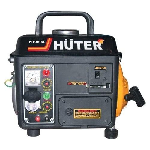 Portable gasoline generator Huter ht950a mini generators