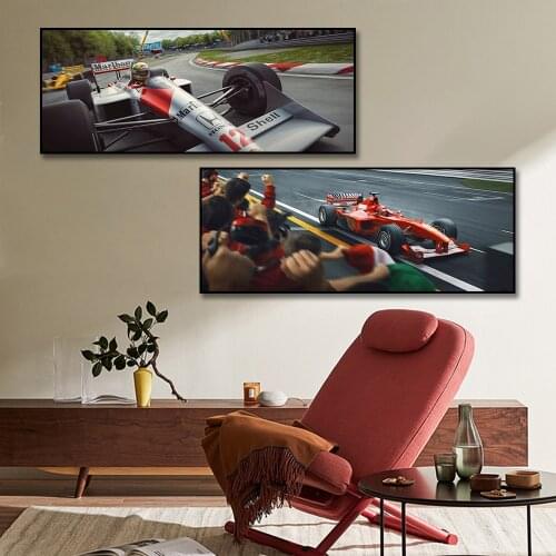 The Best And The Rest Racing Car Poster Painting Canvas Print Nordic Home Decor Wall Art Picture For Living Room Frameless