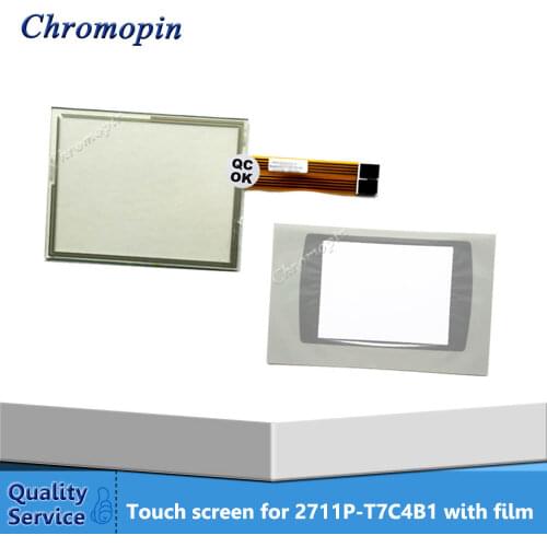 Touch screen for AB 2711P-T7C4B1 2711P-T7C4B2 2711P-T7C4D6 2711P-T7C4D7 PanelView Plus 700 with Protective film