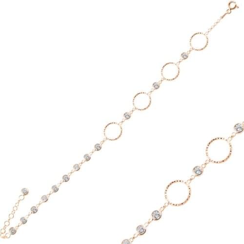 Silver 925 Sterling Zircon Cubic Zirconia Bracelet