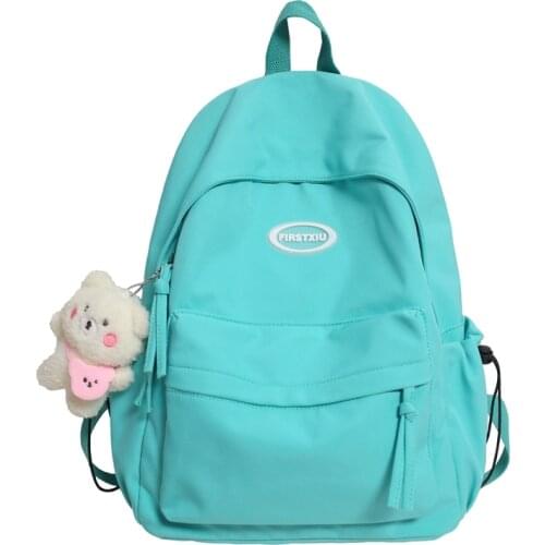 For Teenage Student Schoolbags Women Fashion Travelling Laptop Backpacks Nylon Waterproof Bags