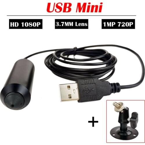 1080P Mini USB Camera 3.7mm Lens HD 2MP 720P USB2.0 Web camera UVC Webcamera For Windows PC Industry Testing