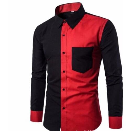 YINGAICONG Men's Long Shirts