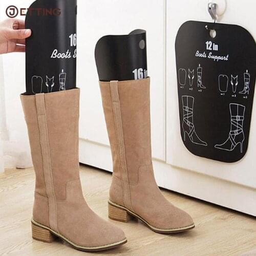 1/2pcs Black Boots Boot Shaper Stands Form Inserts Tall Boot Support Keep Boots Tube Shape For Women And Men