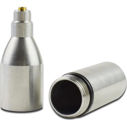 12g Refillable Gas Cylinder Portable Rustless Stainless Steel Rechargeable CO2/H2 Soda Gas Storage Can Bottle
