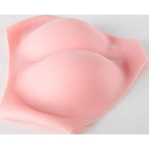 2019 Pink Full Soft Silicone Padded Buttock Enhancer Body Shaper Sexy Panty 3 Sizes Women Plus Size Pants Shaper Women Hot