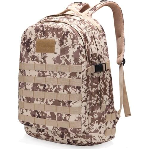 2021 Outdoor Sport Camouflage Tactical Bag Molle System School Bags Men Military Climbing Camping Backpacks for Male Rucksacks