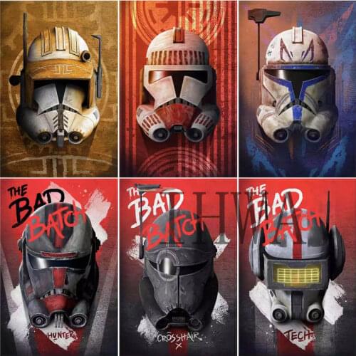 Star Wars DIY Diamond Painting Disney Cross Stitch Full Square Round Diamond Embroidery Sale Home Decor Gift Handwork