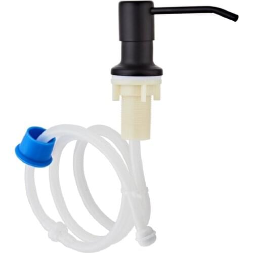 Kitchen Sink Soap Dispenser Detergent Liquid Soap Lotion Machine Stainless Steel Head Cleaning Home Improvement