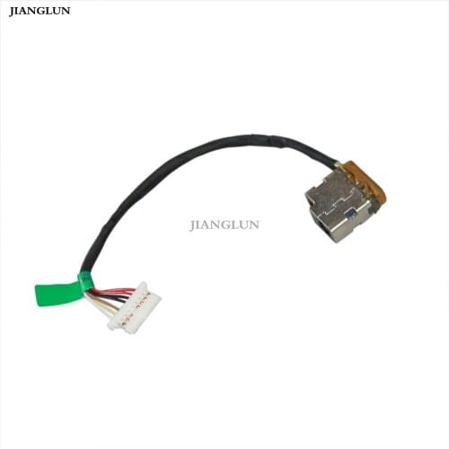 JIANGLUN NEW POWER SOCKET JACK CABLE WIRE 799736-S57 For HP 250 255 G4 14-AC 15-AC DC IN