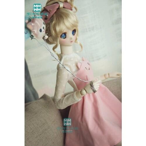BJD doll clothes girl dress for 1/3 BJD doll fashion elegant cat ears temperament dress