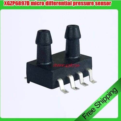 XGZP6897D micro differential pressure sensor/3.3V dual intake pipe ventilator pressure sensor/wind pressure flow transmitter