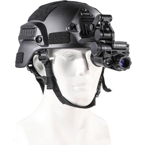 Hunting Night Vision Goggles Head Mount Kit Monocular Security IR Tracker