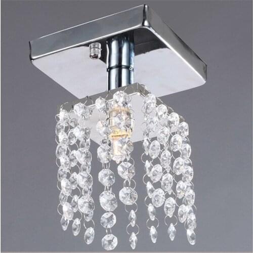 Ceiling lights Luxury LED crystal ceiling lighting Corridor lamp lighting lustre fixtures MINI ceiling lamp 110-220V