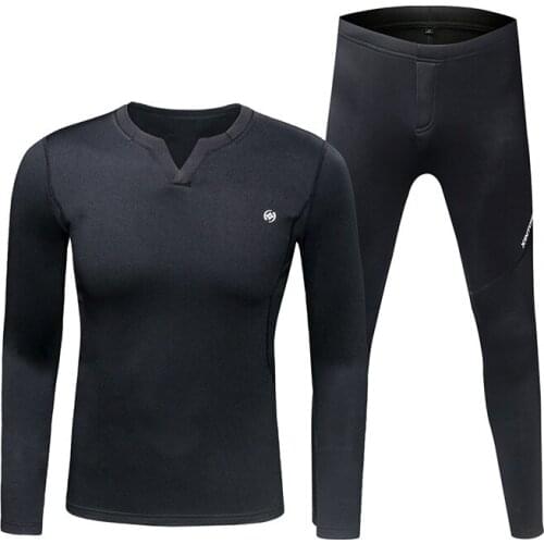 TWTOPSE Winter Sport Underwear Suit Cycling Base Layers Warm Fleece MTB Bike Bicycle Clothes Sport Skiing Skateboarding Set 2019