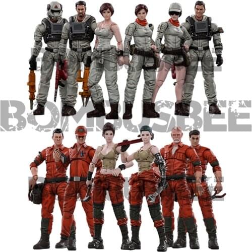 【In Stock】Joytoy JT1170 1/18 Mech Maintenance Team A and B Battle for the Stars Military Soldier Action Figure Plastic Toys