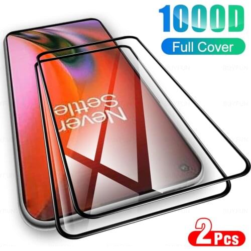 2Pcs HD Full Cover Tempered Glass For OnePlus Nord 2 Phone Glas Screen Protector Glasses Film For One Plus One+ Nord2 2021 6.44"