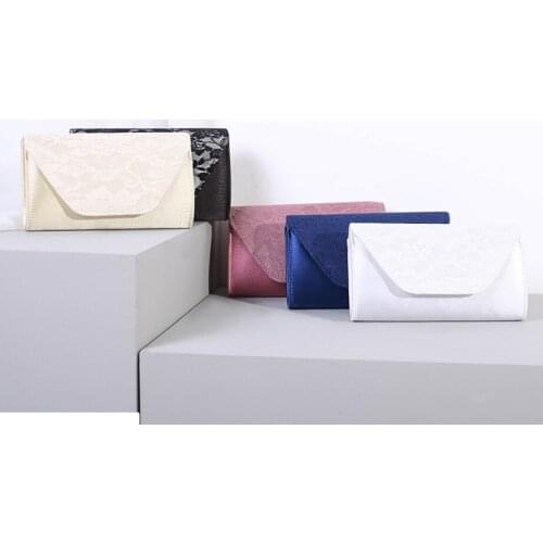 Women lace Clutch bag Evening Bags Hard Case Luxury Handbags Ladies Metal Clutches Wedding Purse Envelope shoulder bag for women