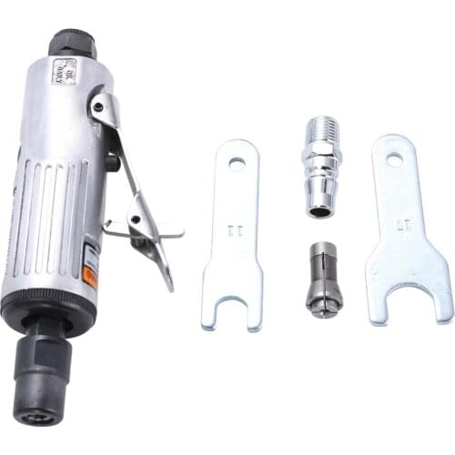 1/4''Air Die Grinder 25000RPM 90PSI Straight Air Die Grinder Grinding Mill Engraving Pneumatic Tool For Metal Polishing Grinding
