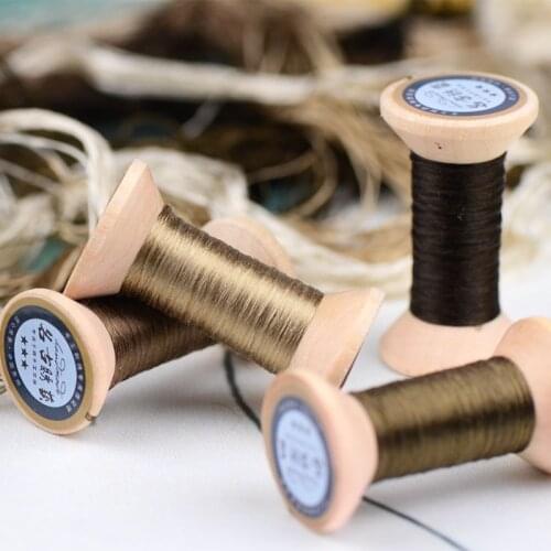 20 meters per embroidery silk thread thread hand embroidery silk hand embroidery thread blue brown