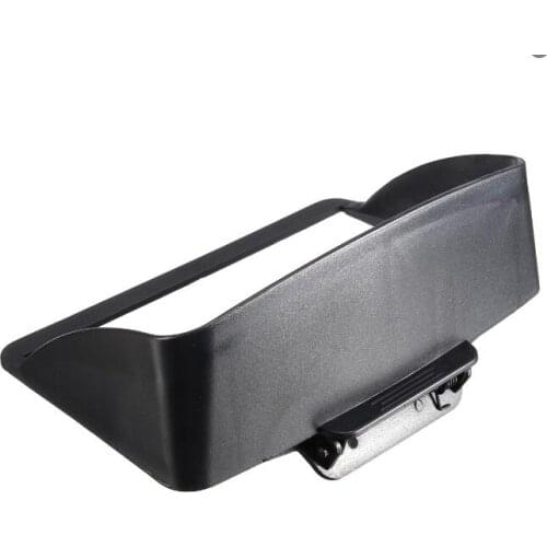 4.3/5 inch universal sunshade for vehicle GPS navigator 1pcs solid and reliable plastic Black 7" GPS Sunshade