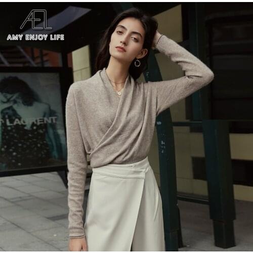 Женские кашемировые пуловеры Amyenjoylife China At AliExpress