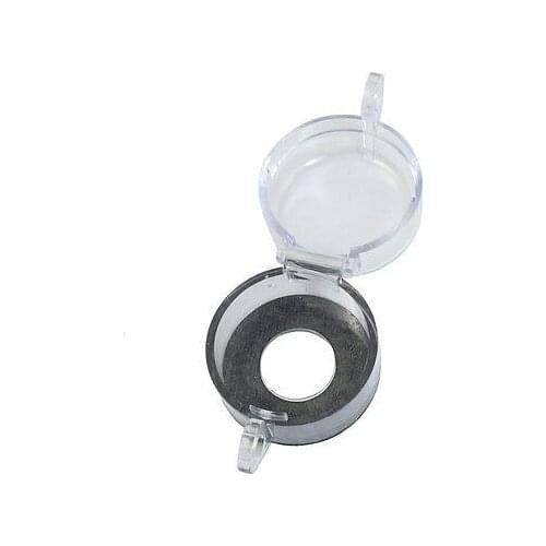 Black Clear 22mm Protective Cover Guard for Round Push Button Switch