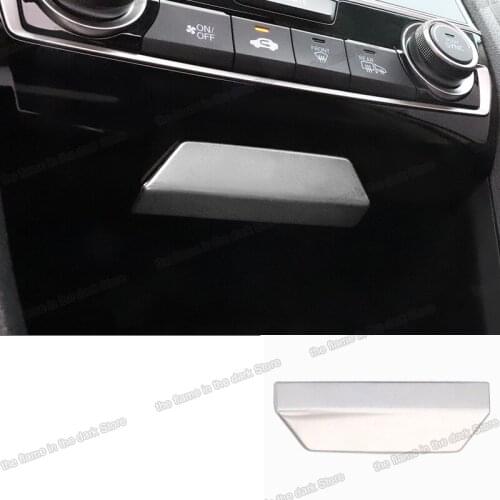 For Honda Civic 10th Car Dashboard Center console storage Trims Decorative type r 2016 2017 2018 2019 2020 2021 10 gen