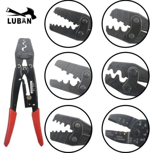 HS-16 Crimping Pliers Cable Lug Crimper Millimeter Cutters Cutting Hand Tool 1.25-16 Square Lug Crimper Tool Hand