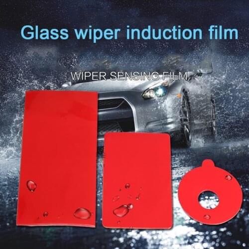Rain Sensor Wiper Glue Sticker Car Windshield Replacement Front Window Silicone Pad Windscreen Sensitive Film Glass For Benz