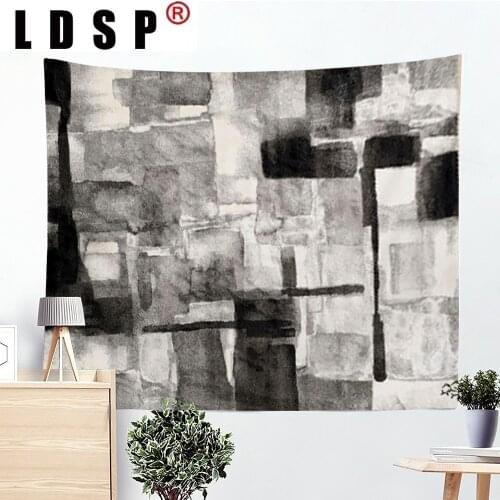 LDSP Tapestry Abstract Geometry Picture Hanging Covering Rugs Background Cloth Beach Mat Blanket Art Bedroom Living Home Decor