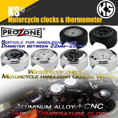 Motorcycle clocks motorcycle temperature schedule Motorcycle accessories handlebar meter
