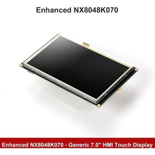 Nextion Enhanced K Series: 7" NX8048K070 Resistive Touchscreen HMI USART Serial TFT LCD Module Display for Arduino RaspBerry Pi