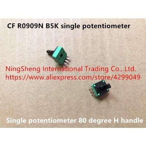 Original new 100% CF R0909N B5K single potentiometer 80 degree H handle (SWITCH)