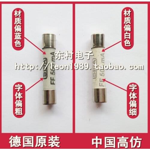 [SA] Made in China - fuses SIBA fuse FF500MA 500MA 10A 1000V 7017240--100pcs/lot