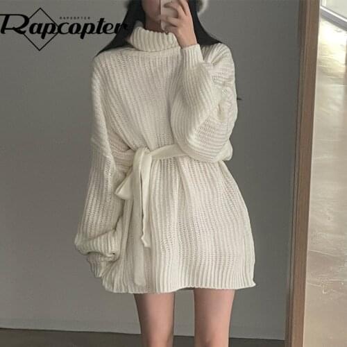 Rapcopter Fashionable Knitted Dresses