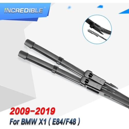 INCREDIBLE Windscreen Wiper Blades for BMW X1 E84 F48 Fit Pinch Tab / Push Button Arms 2009 2010 2011 2012 2013 2014 2015 2016